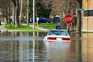 Flood Scene in Eagan, Apple Valley, MN. Fargo, ND. Provided by Kerry Jordan Insurance Agency